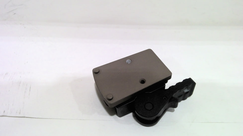 EDEMO American Defense Manufacturing Trijicon RMR Mount, Tactical Lever, Flat Dark Earth, Left Hand, AD-RMR-LH TAC R FDE, EDEMO1