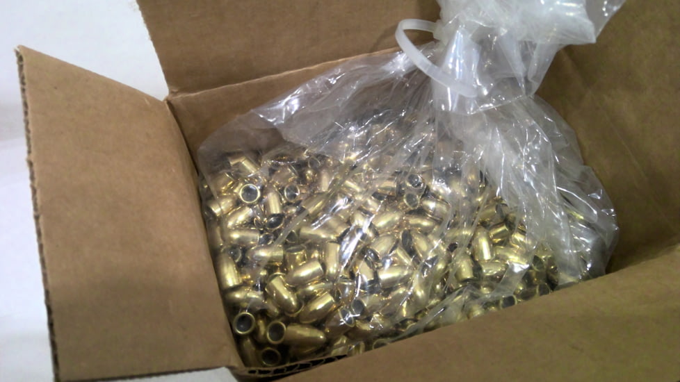 EDEMO Ammo, Inc. 9mm Luger 115 Grain Full Metal Jacket Centerfire Projectiles, 1000 rounds, P9115FMJ, EDEMO1