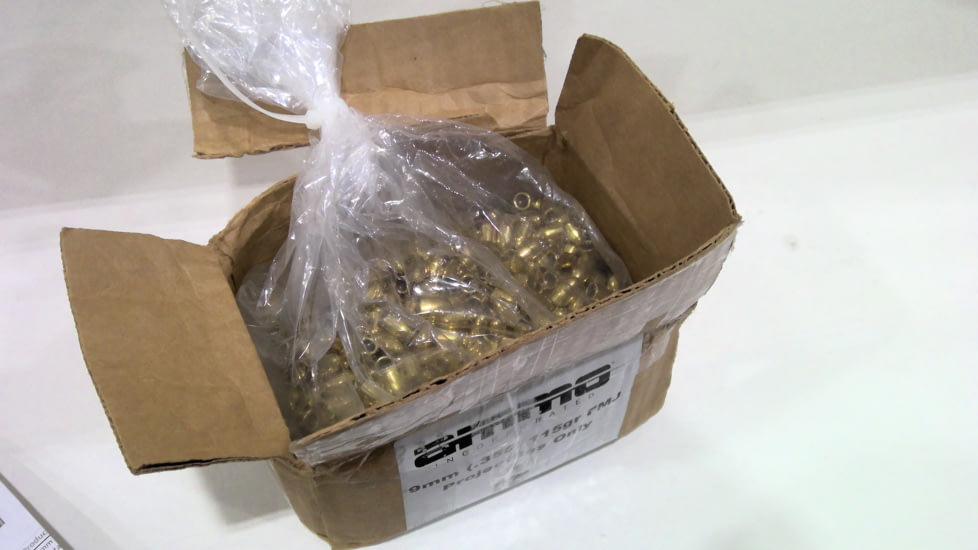 EDEMO Ammo, Inc. 9mm Luger 115 Grain Full Metal Jacket Centerfire Projectiles, 1000 rounds, P9115FMJ, EDEMO2