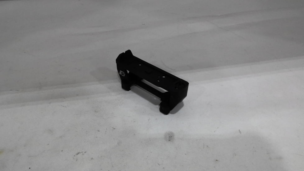 EDEMO ANVL UKON2 Aimpoint T2 Red Dot Sight Mount w/ Co-Witness BUIS, Type III Hard Coat, Black, ANVL-UKON2-T2-V2, EDEMO1