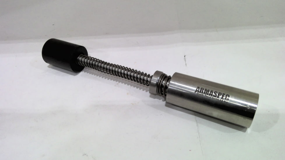 EDEMO Armaspec Stealth Recoil Spring, AR-15, SRS-9, 9mm Luger, Black/Silver, ARM153-9, EDEMO2