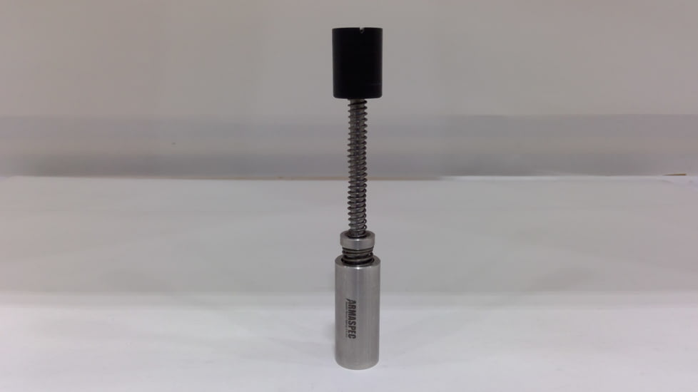 EDEMO Armaspec Stealth Recoil Spring, AR-15, SRS-9, 9mm Luger, Black/Silver, ARM153-9, EDEMO3