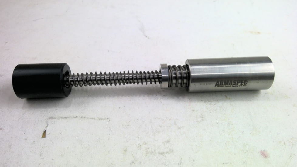 EDEMO Armaspec Stealth Recoil Spring, AR-15, SRS-9, 9mm Luger, Black/Silver, ARM153-9, EDEMO7