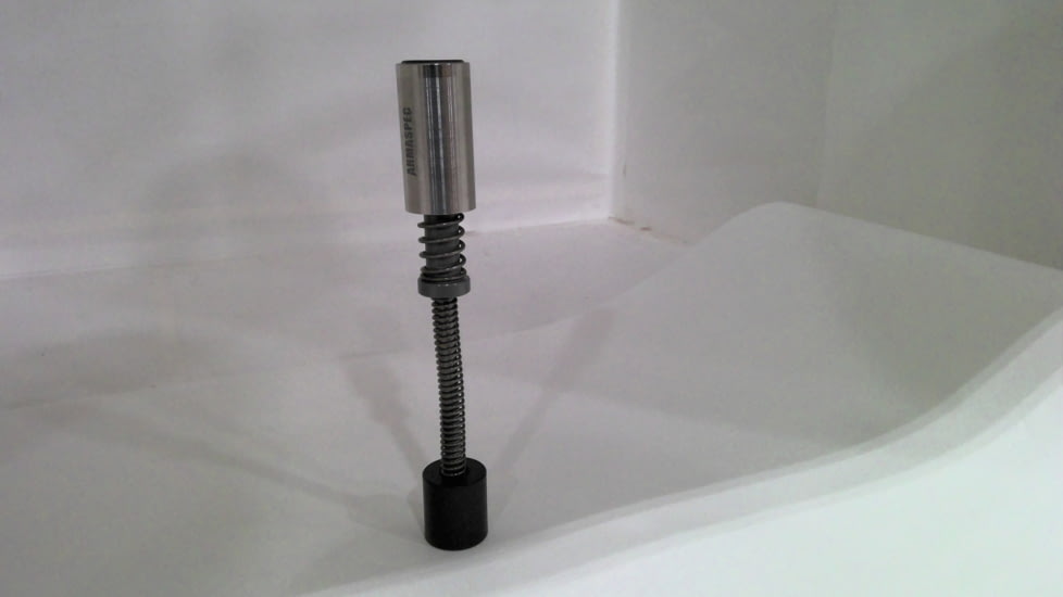 EDEMO Armaspec Stealth Recoil Spring, AR-15, SRS-H2, 5.56x45mm NATO, Black/Silver, ARM153-H2, EDEMO1