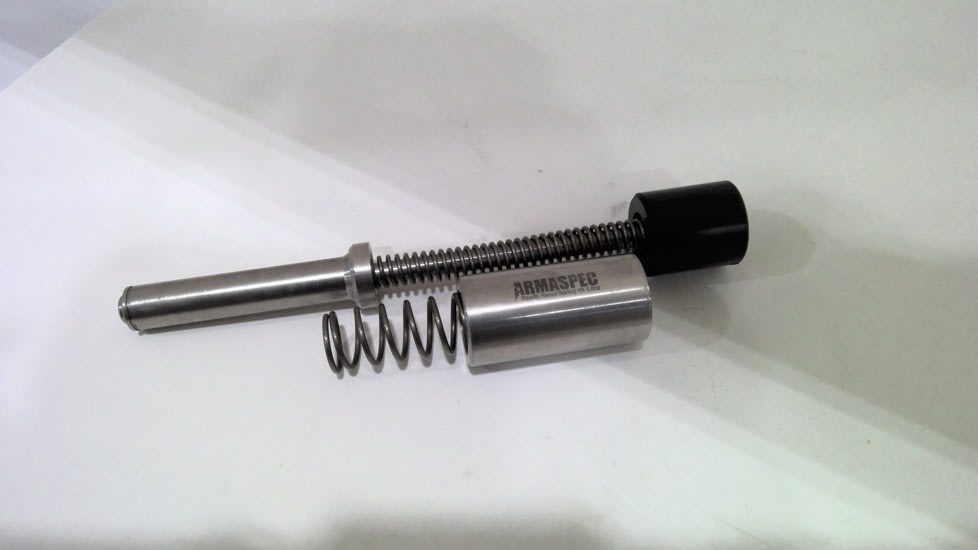 EDEMO Armaspec Stealth Recoil Spring, AR-15, SRS-H3, 5.56x45mm NATO, Black/Silver, ARM153-H3, EDEMO1