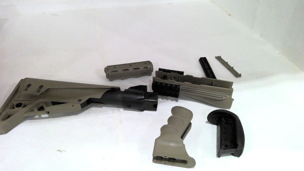 USED ATI Outdoor AK-47 Elite Package Mil-Spec Stock w/ TactLite Cheekrest, Strikeforce Handguard, X1 Pistol Grip, Scorpion Recoil System, Flat Dark Earth, One Size, B-2-20-1092-EDEMO1, Condition Fair, Used