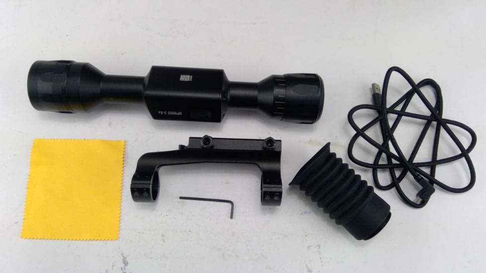 EDEMO ATN OPMOD Exclusive ThOR LT Thermal Rifle Scope, 3-6x50mm, 30mm Tube, Black, TIWSTLT119OP, EDEMO2