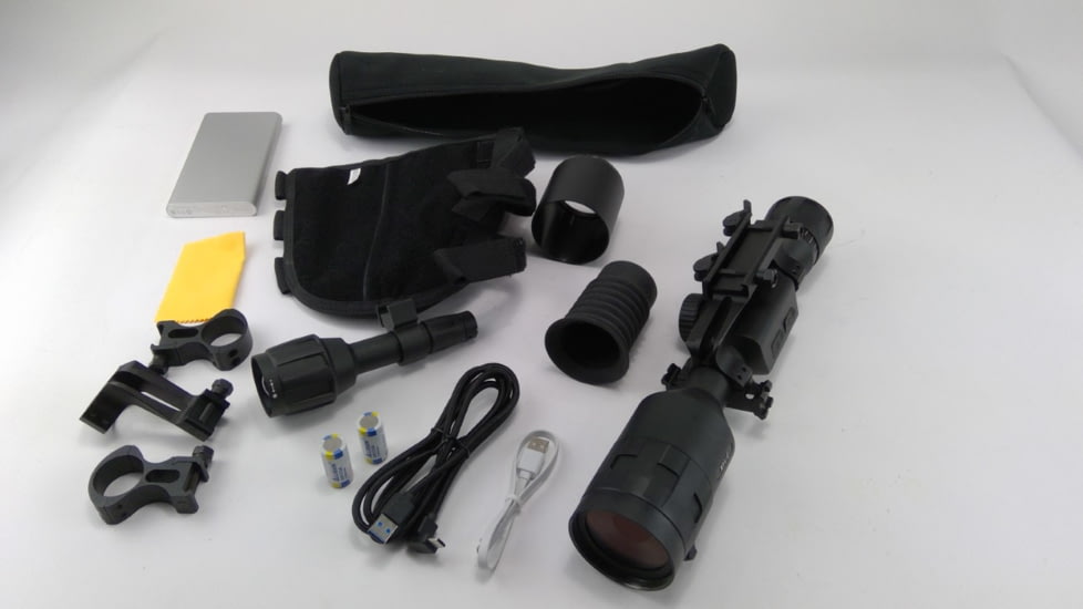 EDEMO ATN OPMOD X-Sight 4K Pro 3-14x Smart Ultra HD Day/Night Hunting Rifle Scope, Black, DGWSXS3144KPO, EDEMO7