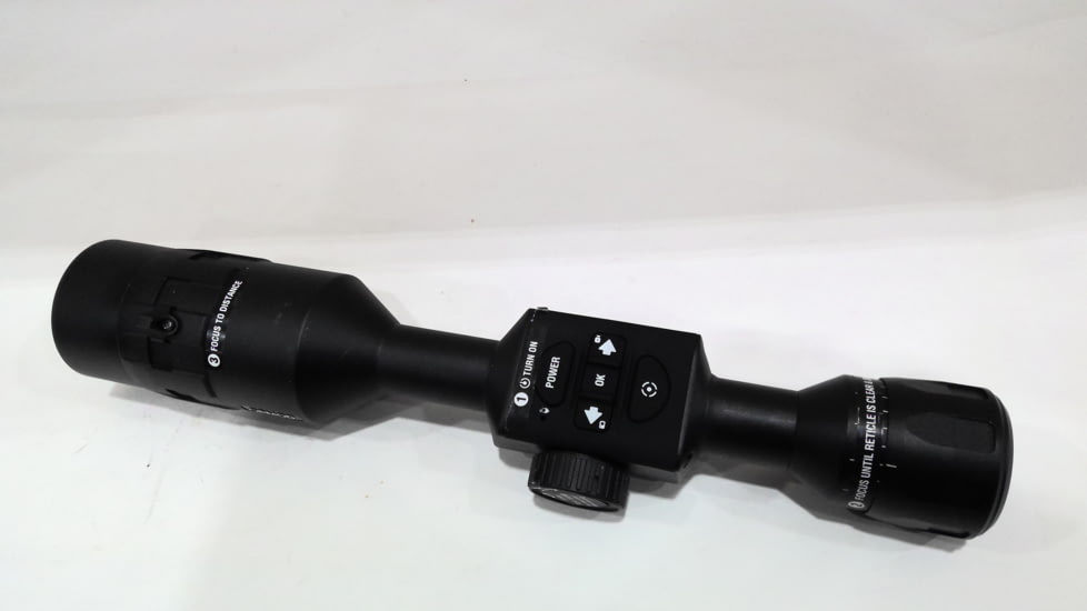 EDEMO ATN OPMOD X-Sight 4K Pro 5-20x Smart Ultra HD Day/Night Hunting Rifle Scope, Black, DGWSXS5204KPO, EDEMO2