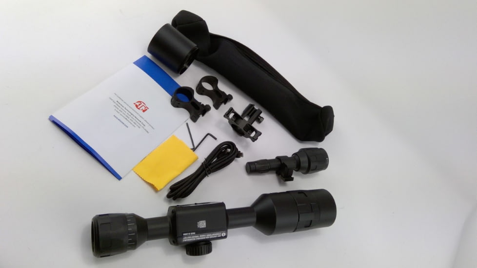 EDEMO ATN X-Sight-4k, 5-20x Pro edition Smart Day/Night Hunting Rifle Scope with Full HD Video rec, WiFi, GPS, Smooth zoom and Smartphone controlling thru iOS or Android Apps, Black, DGWSXS5204KP, EDEMO4