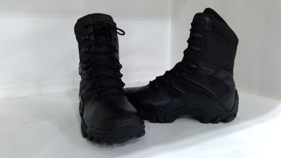 EDEMO Bates Footwear Delta-8 Side Zip Boot, Black, 07.5M 098771538013, EDEMO1