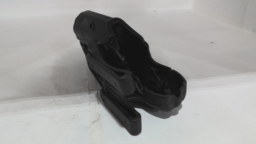 EDEMO BlackHawk Epoch Level 3 Molded Light Bearing Duty Holster for Glock 17/22/31, Matte Black, Left Hand, 44E000BK-L, EDEMO1