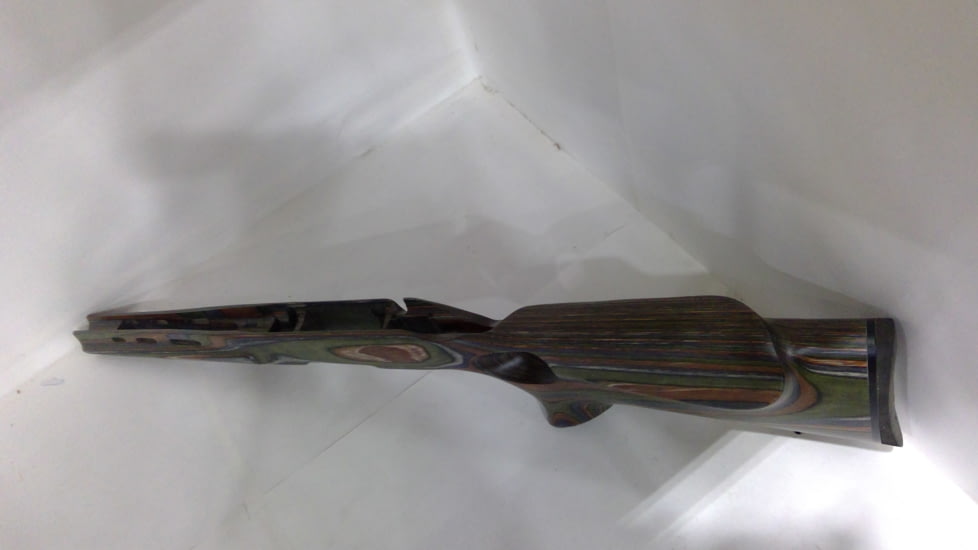 EDEMO Boyds Hardwood Gunstocks Featherweight Thumbhole Ruger American Ranch Short Action Factory Barrel Channel Forest Camo Laminate Finished, 3ZC244D06110, EDEMO1