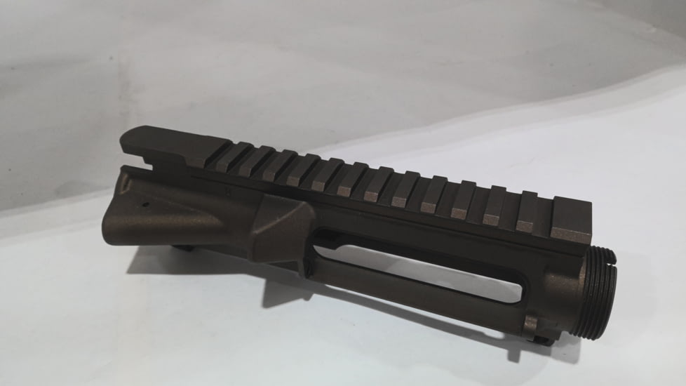 EDEMO Brigade Manufacturing AR Upper Receiver Forged, Midnight Bronze, w/ Dustcover and Forward Assist, U0010060, EDEMO1