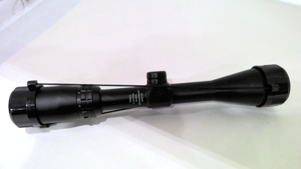 EDEMO Bushnell Banner Rifle Scope, 3-9x40mm, 1 inch Tube, Second Focal Plane, Multi-X Reticle, Matte Black, 613948, EDEMO1