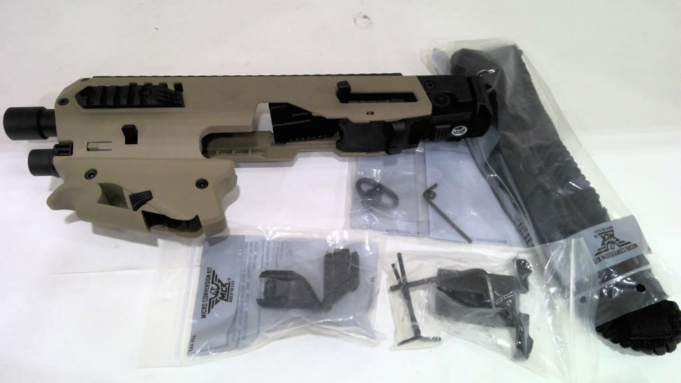 EDEMO CAA Gen 2 Micro Conversion Kit for Glock 29/30/29SF/30SF/30S, w/ TAC Compartment, FDE, MCK29/30GEN2TTAC, EDEMO1