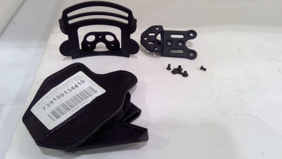 EDEMO Comp-Tac eV2 Max AIWB Hybrid Holster, GLOCK 26 Gen1-5 , Right Hand, Black, 739189134410, EDEMO1