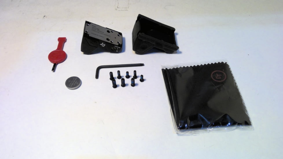 EDEMO Crimson Trace CT-RAD Open Reflex Red Dot Sight, 3 MOA Red Dot Reticle, Black, 01-01780, EDEMO1