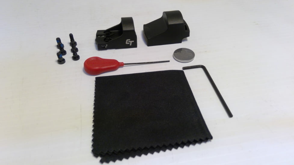 EDEMO Crimson Trace Reflex Sight Cts-1550, 3.5 MOA Red Dot Reticle, Black, 01-01960, EDEMO6