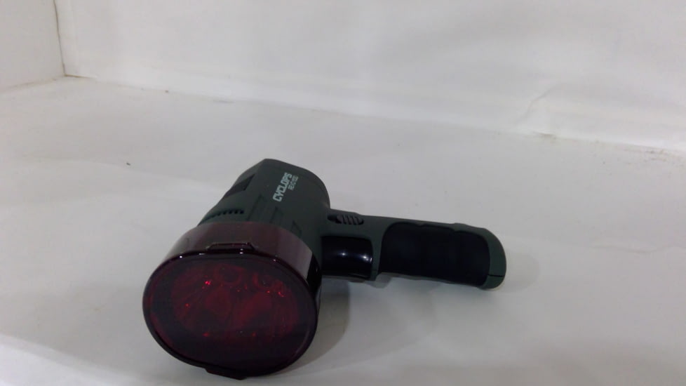 EDEMO Cyclops Revo 1100 Lumen Rechargeable Handheld Spotlight, 6V 2.5Ah SLA Battery, Black, CYC-X1100H, EDEMO1