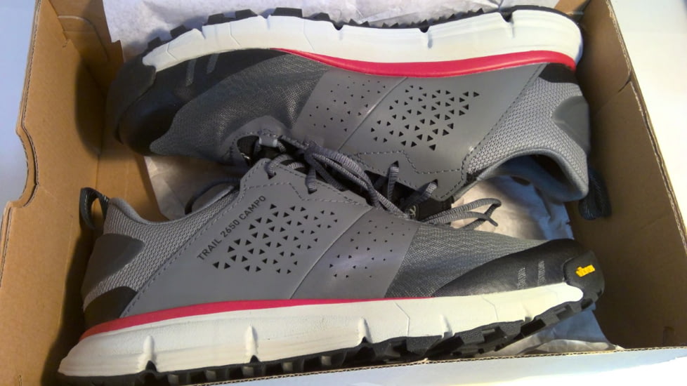 EDEMO Danner Trail 2650 Campo 3in Height Shoes - Men's, Slate/Red, 12, Width EE, 68941-12-EE, EDEMO1