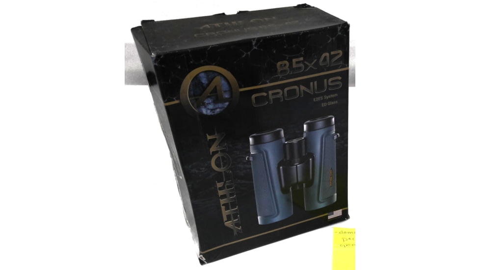 EDEMO DEMO, Athlon Optics Cronus Binocular, 8.5 x 42 ED Roof, Lifetime Warranty, EDEMO1
