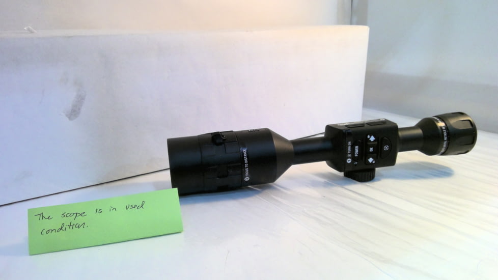 EDEMO DEMO, ATN OPMOD X-Sight 4K Pro 5-20x Smart Ultra HD Day/Night Hunting Rifle Scope, Black, DGWSXS5204KPO, EDEMO1