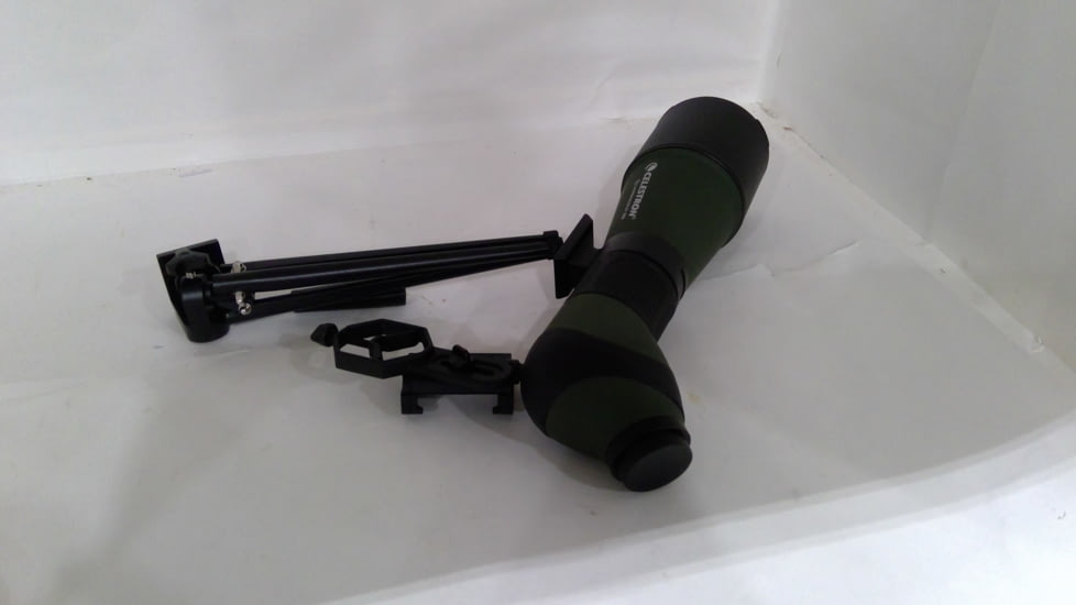 EDEMO DEMO, Celestron LandScout 20-60x80 Spotting Scope w/Smartphone Adapter, K9, OD Green, 52329, EDEMO1