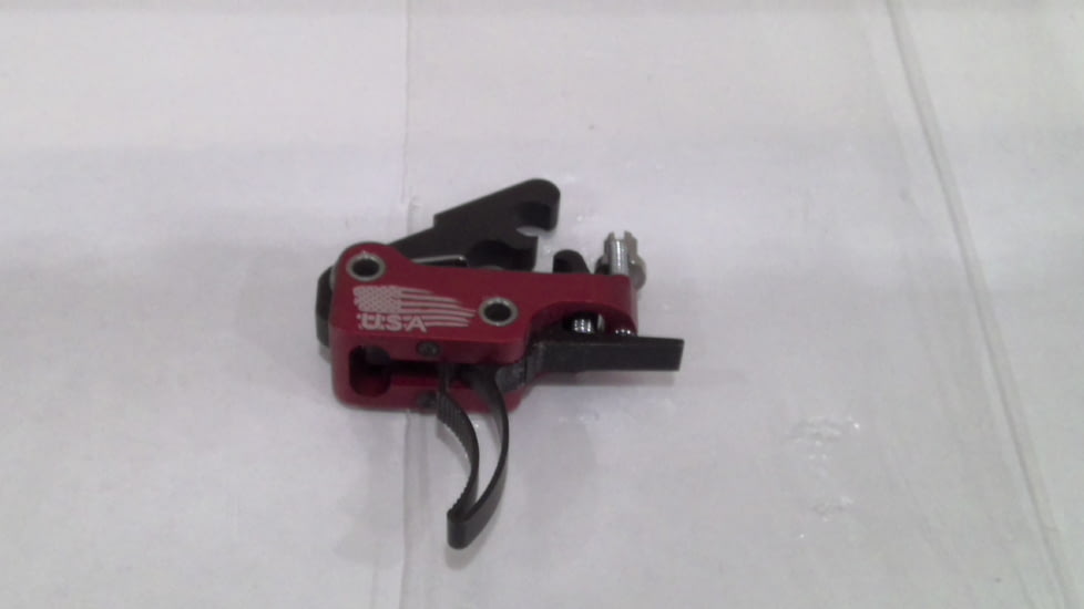 EDEMO Elftmann Tactical Elftmann AR-9 Trigger, Curved Finger, Adj 2.75-4lbs Pull Weight, Mil-spec, AR9-C FA, EDEMO1