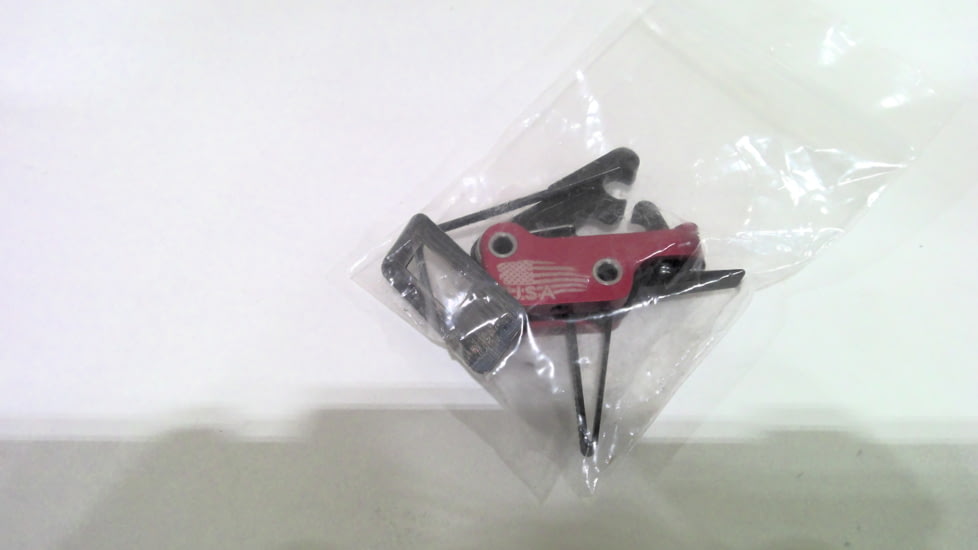 EDEMO Elftmann Tactical Straight Adjustable Trigger, AR-9, 2.75-4 lb, Mil-Spec, Red/Black, AR9S, EDEMO1