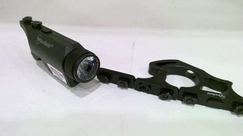 EDEMO Firefield FF35010K Rival XL Combo 5mW 532 Nm Wavelength Red Laser, 75/150 Lumens, EDEMO1