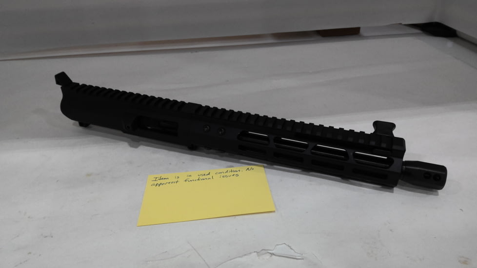 EDEMO FM Products FM-45 AR Upper Receiver w/ Micro Brake, .45 Caliber, 10 inch, 8.5in Barrel, Ultralight Profile,Flash Supressor, Black, FM45-FS-109, EDEMO2