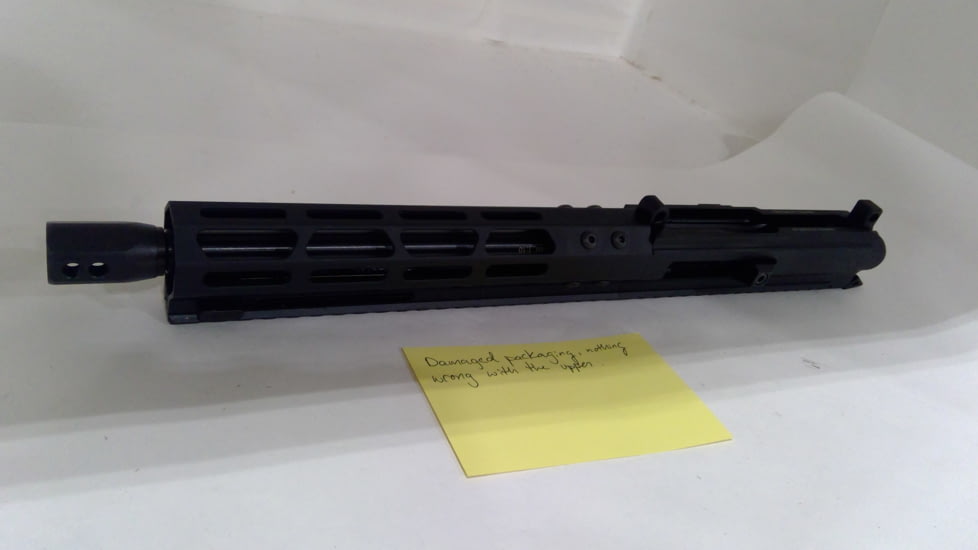 EDEMO FM Products FM-45 AR Upper Receiver w/ Micro Brake, .45 Caliber, 10 inch, 8.5in Barrel, Ultralight Profile,Flash Supressor, Black, FM45-FS-109, EDEMO3