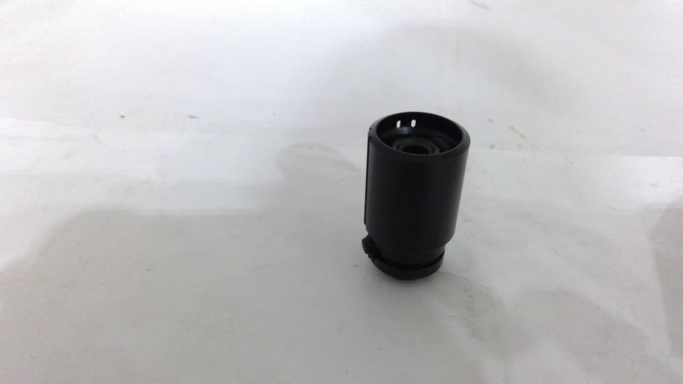 USED Fortis Manufacturing CONTROL Shield w/9mm Muzzle Brake, 1/2x28 TPI, Black Nitride, BNDL-9MM-28, EDEMO1, Used, Condition Fair, Installed/Mounted