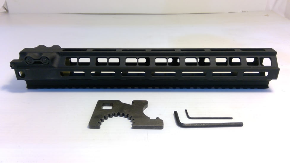 EDEMO Geissele Super Modular Handguard Rail, M-LOK, MK8, 13.5in, Black, 05-285B, EDEMO1