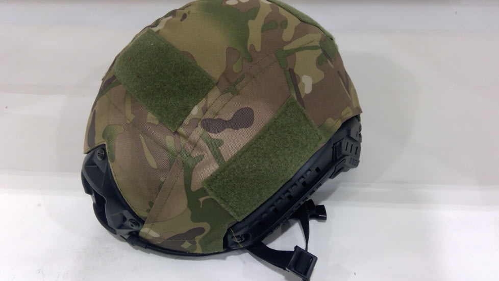 EDEMO Guard Dog Body Armor Level IIIa Ballistic Helmet w/Multicam Cover, Black/Multicam, Large, FAST-HELMET-L, EDEMO3