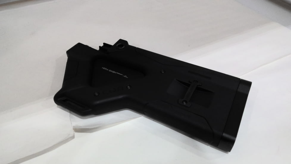 USED HERA Arms CQR47 Buttstock, CA-Version, Black, 12.20CA, EDEMO2, Condition Fair, Used