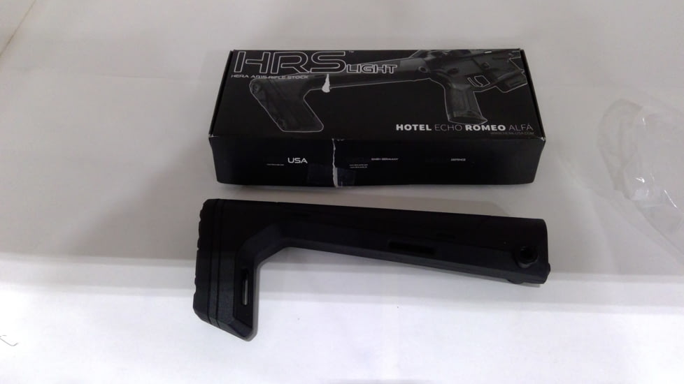 EDEMO HERA Arms HRS Light Fixed Buttstock, A2, Black, 12.43, EDEMO1