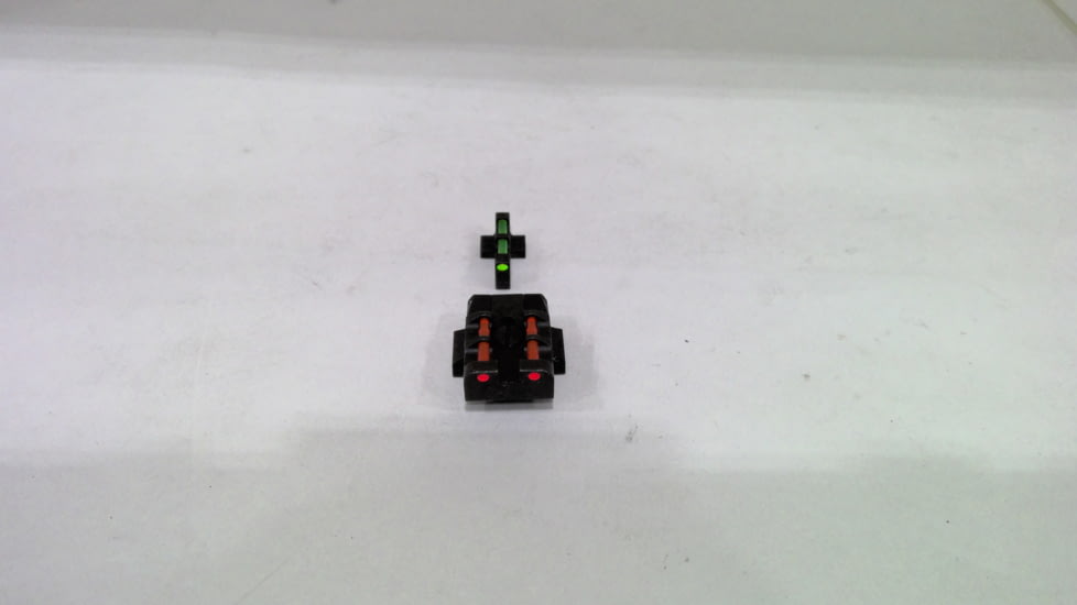 EDEMO HiViz Adjustable Sight Set for Smith &amp; Wesson M&amp;P, Black, 58938, EDEMO2