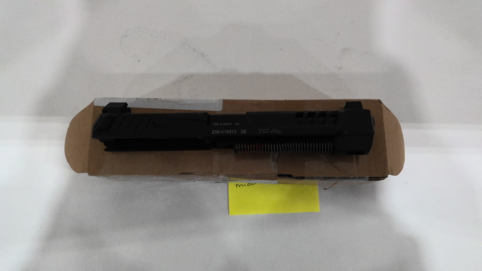 EDEMO HK VP9 Optic Ready Slide Black Steel With Tall Sights &amp; Cover, 51001081, EDEMO1