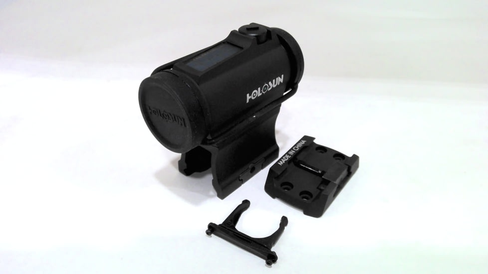 EDEMO Holosun Elite Micro 2MOA Dot / 65 MOA Circle Green Dot Sight, Black, HE503CU-GR ELITE, EDEMO1