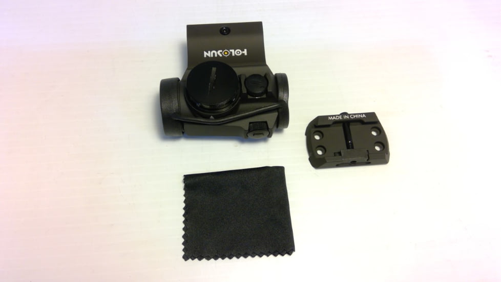 EDEMO Holosun Micro Red Dot Sight, 2 MOA Circle Dot Reticle, MAO, Black, HE403R-GD, EDEMO1