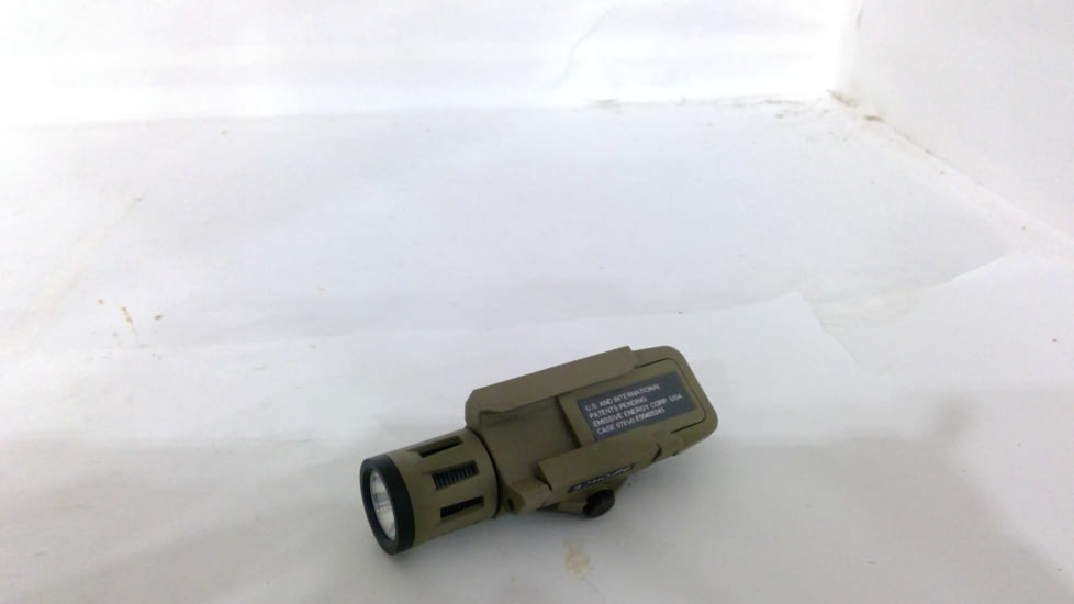 EDEMO INFORCE Weapon Mounted Multifunction LED Tactical Light, Gen 2, White, 400 Lumens, Flat Dark Earth, IF71002DE, EDEMO3