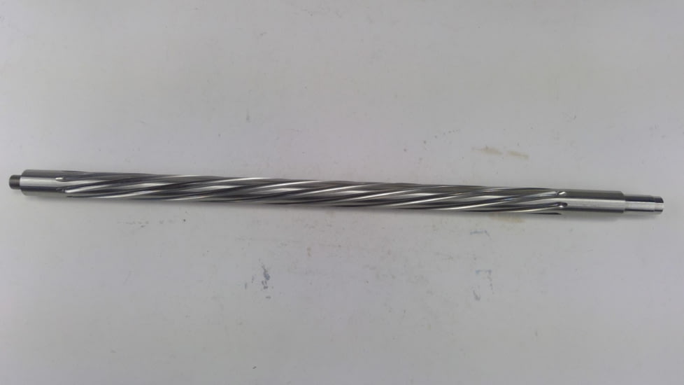 EDEMO International Barrels Drop-In Barrel, .22 LR, Tikka T1X, 22 inch, Spiral Fluted, 1/16 Twist, 8 Groove Rifling, Stainless Steel, 10782, EDEMO1