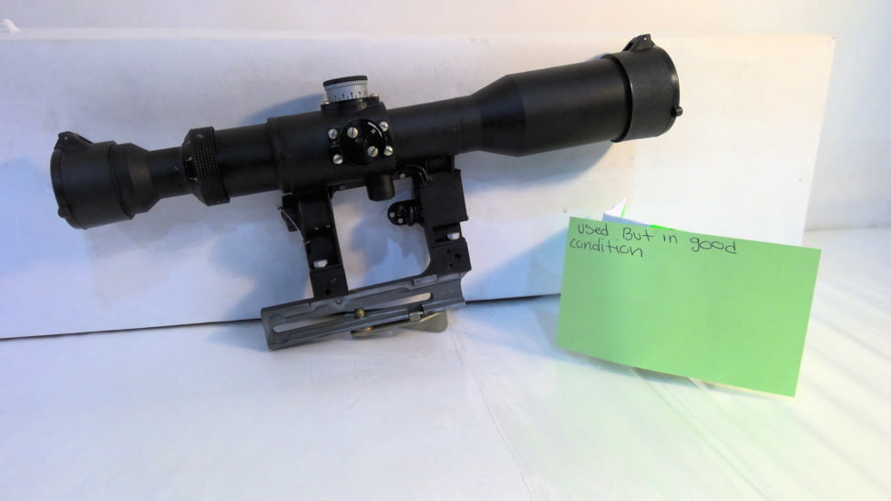 EDEMO Kalinka Optics POSP 8x42 Rifle Scope, D, Focus, 1000m Rangefinder, SVD, Black, GSPOSP842DSVD, EDEMO1