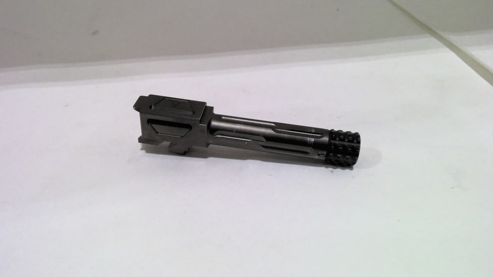 EDEMO Killer Innovations Velocity Glock 26 Threaded Barrel, MDC, Gray, G26THD1GRY, EDEMO1