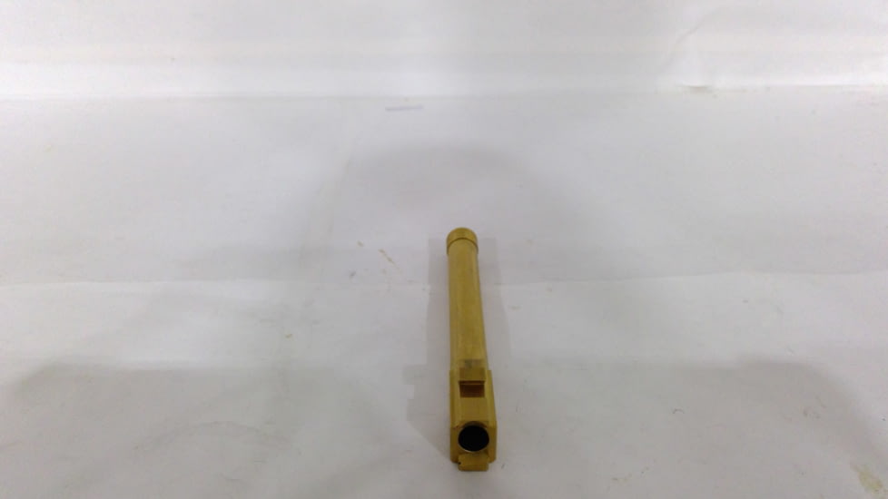 EDEMO L2D Combat Precision Match Fluted/Threaded Barrel, Glock 34, Titanium Nitride, LD-BBL-PM-34-FT-TIN, EDEMO1