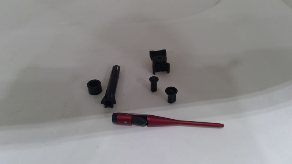 EDEMO LaserLyte Laser Bore Sight Deluxe Kit, .22 Caliber, .50 Caliber, Red, MBS-DLUX, EDEMO2