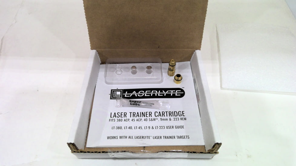EDEMO LaserLyte Laser Trainer Pistol Cartridge, 9mm, Brass, LT-9, EDEMO1