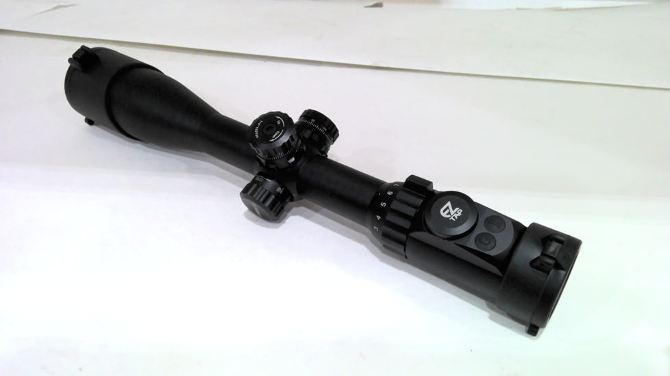 EDEMO Leapers UTG Rifle Scope, 3-12x44mm, 30mm Tube, AO, 36-color Mil-dot Reticle, Black, SCP3-U312AOIEW, EDEMO1